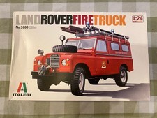 Italeri 3660 1:24th scale Series 3 LWB Land Rover Fire Truck