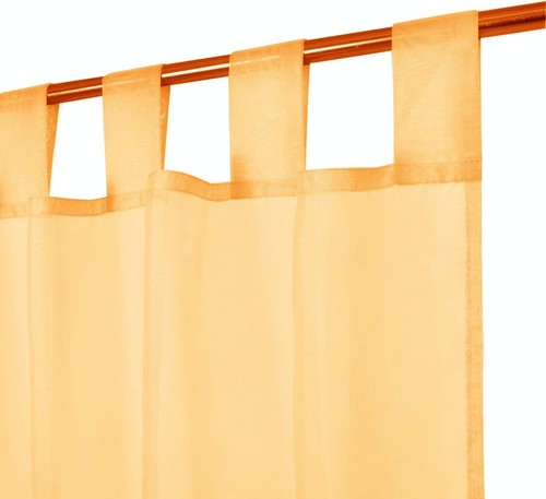 Megachest orange sheer voile - megachest,