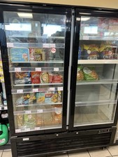  2 GLASS DOOR SHOP FREEZER