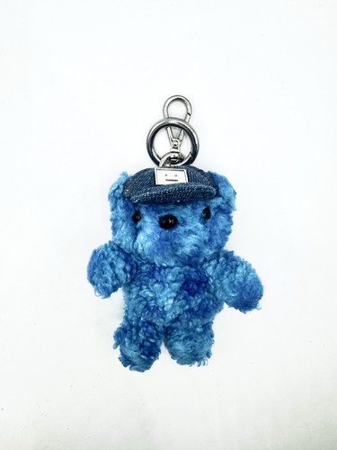 Acne studios dusty blue teddy - blue,