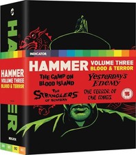 Hammer Volume Three - Blood & Terror - OOP Indicator Limited Blu Ray