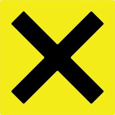 Novice Cross Motorsport Car Racing Sticker Decal MSA FIA Race Track Black Yellow