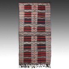 KILIM CARPET BENI M'GUILD WOOL
