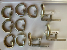 Rings And Ends For Corded Curtain Track Vintage