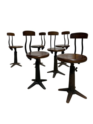 Set run antique industrial - run, 4