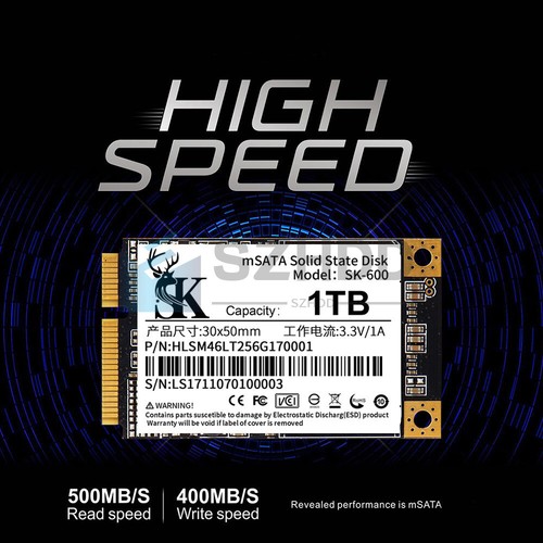 New 1tb internal ssd msata - internal, for