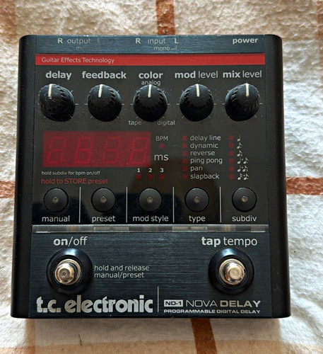 Electronic nova delay - nd-1,