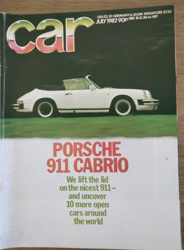 Car magazine july - car,