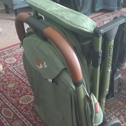 Cosatto green single pushchair - cosatto,