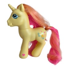 My Little Pony Bright Brightly G3 MLP Vintage 2006 Hasbro Yellow Figure Toy