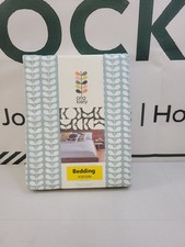 Orla Kiely Tiny Stem Cotton Duvet Cover – King, Duck Egg RRP £75