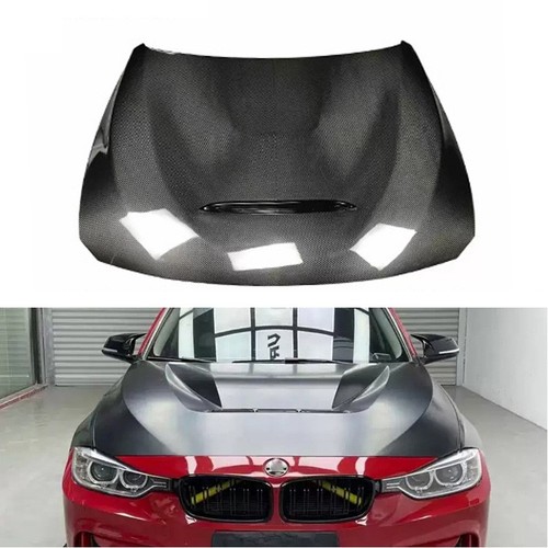Carbon fiber bonnet engine - carbon,