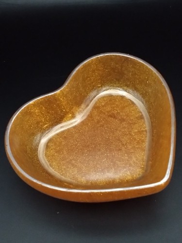 Beautiful gold heart shaped - beautiful,