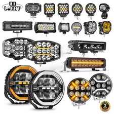 12V LED Work Light Bar Flood