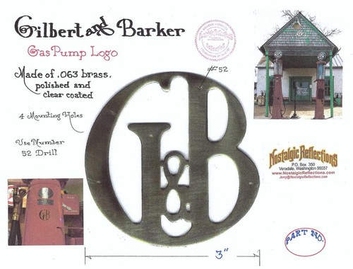 Gilbert barker gas - gilbert, pump