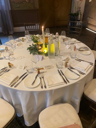 Wedding table decorations - wedding, job