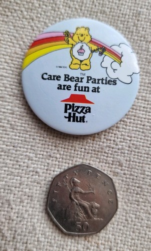Vintage 1986 care bear pizza - 1986,