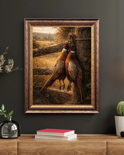 Pheasant print british - print, |