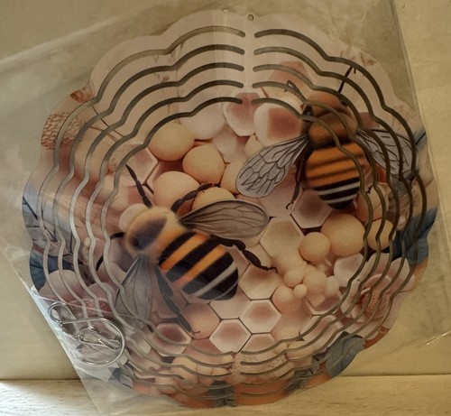 Wind spinner bees and honey - wind,