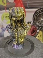 Predator Bust 3D Printed Model