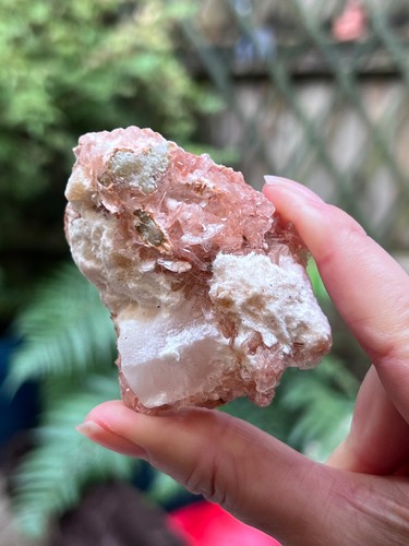 Green large cubic apophyllite - green,