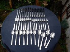43 Pieces of Arthur Price County Plate WINDSOR Cutlery - For 8 Missing 1 Spoon