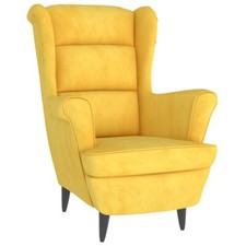 Retro High Wing Back Armchair