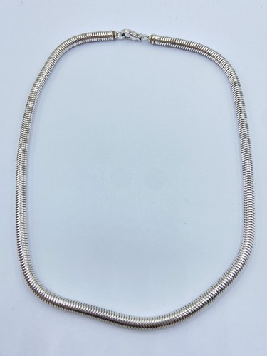 Silver tone necklace measuring - necklace,