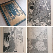 1896 THE RAPE OF THE LOCK - ILLUSTRATED by AUBREY BEARDSLEY - Alexander Pope 1st