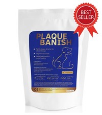 PLAQUE BANISH Plaque Off For Dogs Cats Teeth Remove Plaque, Tartar & Bad Breath