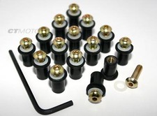 Ducati Fairing bolt nut screw kit 748 916 996 998 GOLD