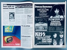 1979 Music Week Magazine KISS