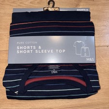 M&S Mens Pure Cotton Pyjamas ~