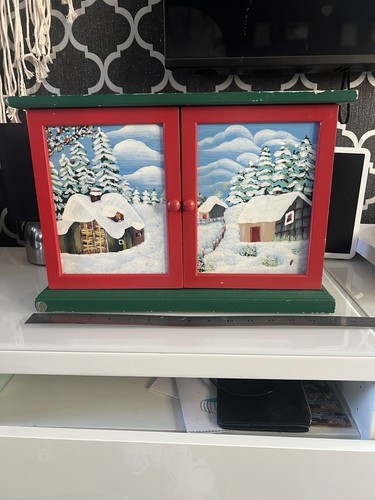 Wooden hand painted - painted, advent