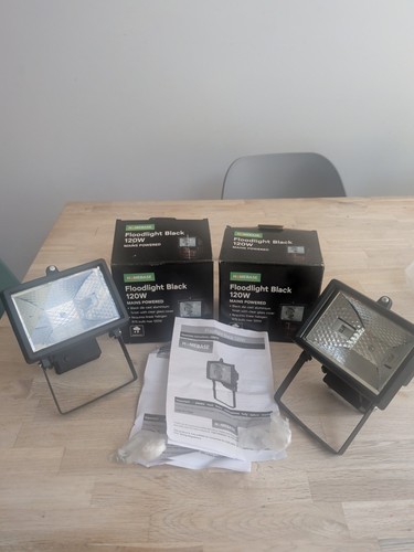 Homebase floodlight black - homebase,