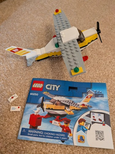 Lego city mail plane - lego,