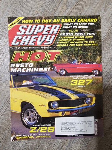 Super chevy mar - super, 1999