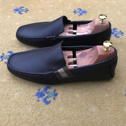 Gucci loafers leather shoes - loafers,