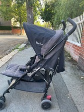 Silver Cross Pop Space 2 pushchair buggy, black, hardly used