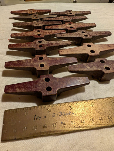 13x vintage tufnol cleats - vintage,