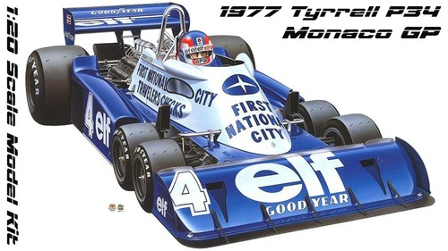 1977 tyrrell p34 ford - tyrrell,