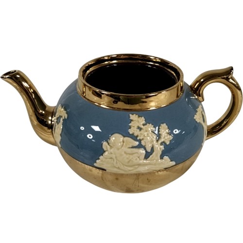 Wade gold gilt - blue, small