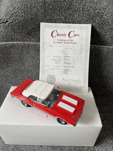 Danbury mint 1970 oldsmobile - danbury,