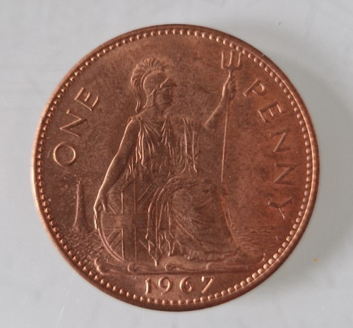 1967 qeii unc - 1967,