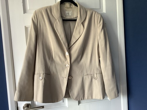 Eastex jacket size - jacket, cream