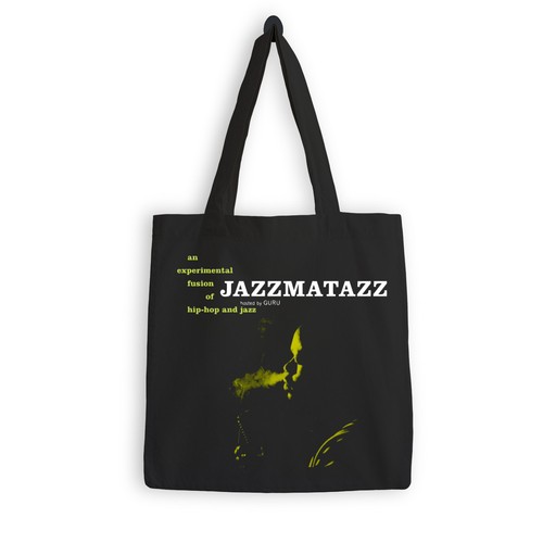 Guru jazzmatazz tote bag dj - jazzmatazz,