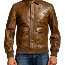 New Men’s Brown Leather