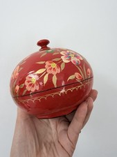 Vintage chinese red lacquer - red,
