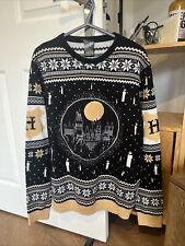 Numskull Harry Potter Hogwarts Light Up Christmas Knit Sweater, Medium / Large