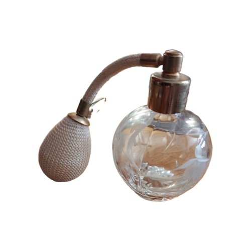 Stuart cut glass perfume